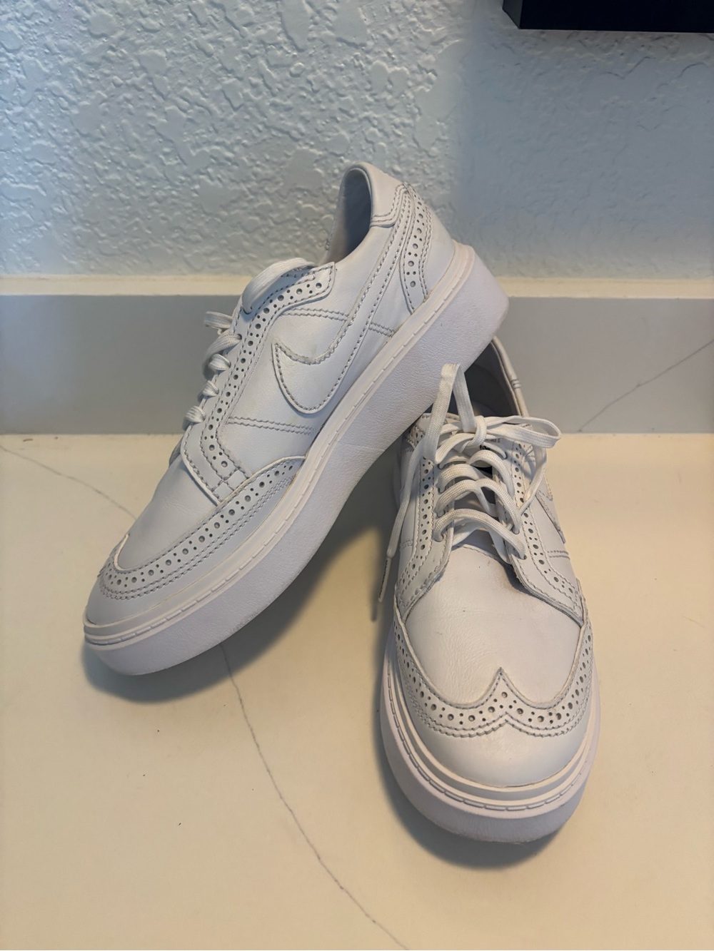 Nike Kwondo 1 G-Dragon Peaceminusone 'Triple White' M6.5/8.5W
